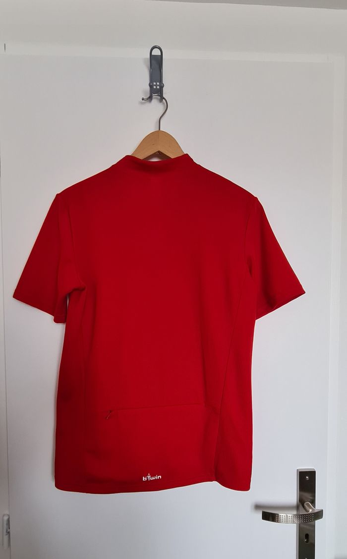 Tee shirt sport rouge - 38/40 - B'twin - photo numéro 2