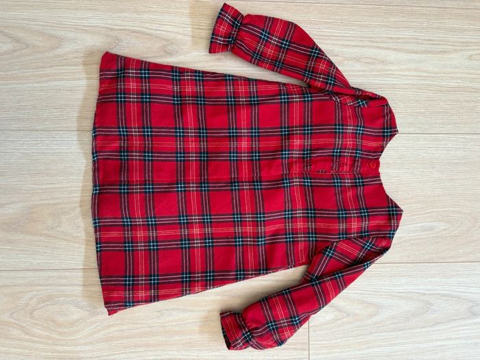 Robe carreaux Noël - photo numéro 2