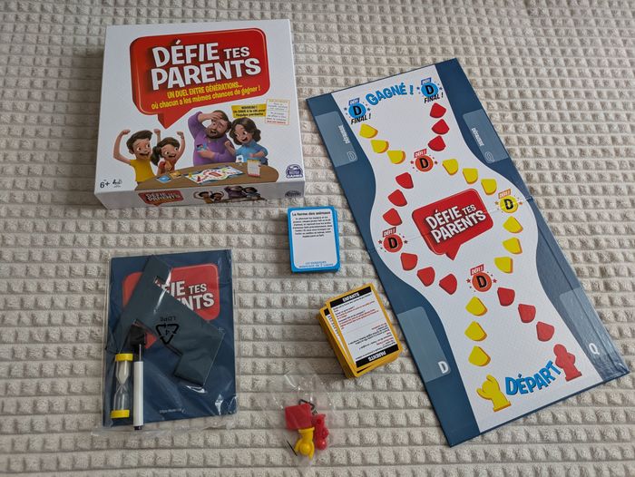 Jeu de Société DÉFIE TES PARENTS - Duel Entre Générations
