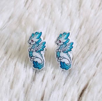 Boucles d’oreilles Fait Main Dragon