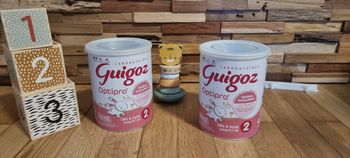 2 Boites lait guigoz 2eme age