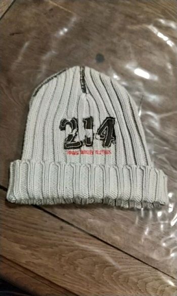 Bonnet beige 4-5ans