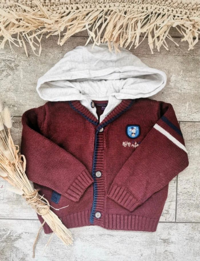 Gilet capuche Sergent Major 18mois