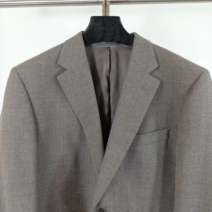 Veste de costume grise Soren Ugo Ferrini - Taille 27 100% laine A475 - photo numéro 2