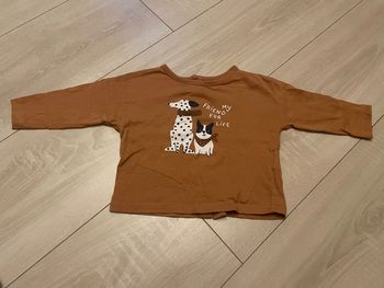 T-shirt manches longues vertbaudet 6 mois