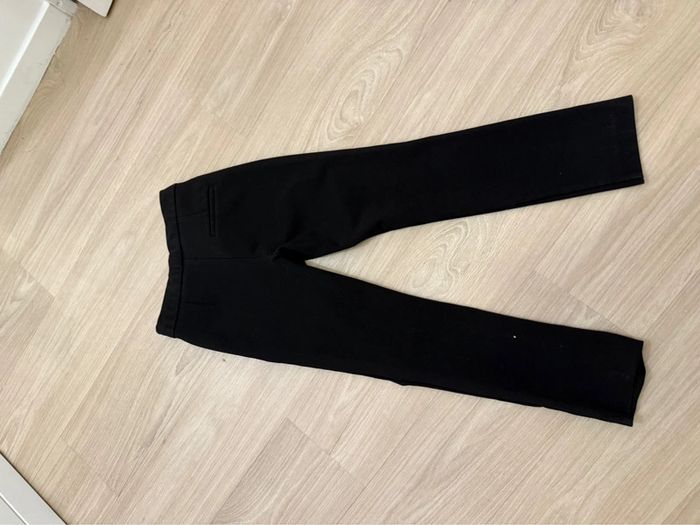Pantalon tailleur noir