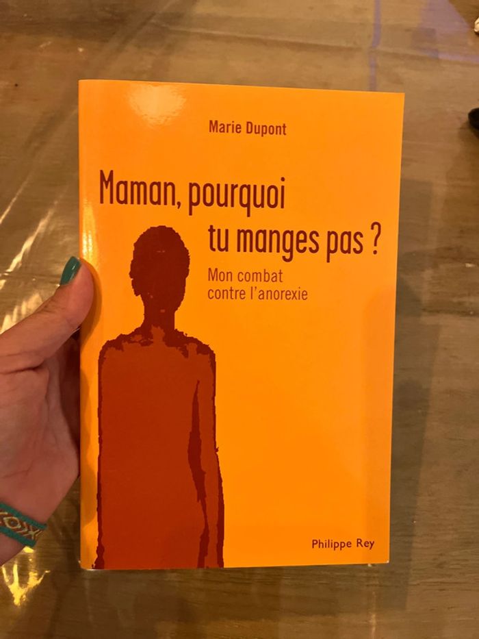 Livre maman pourquoi tu manges pas