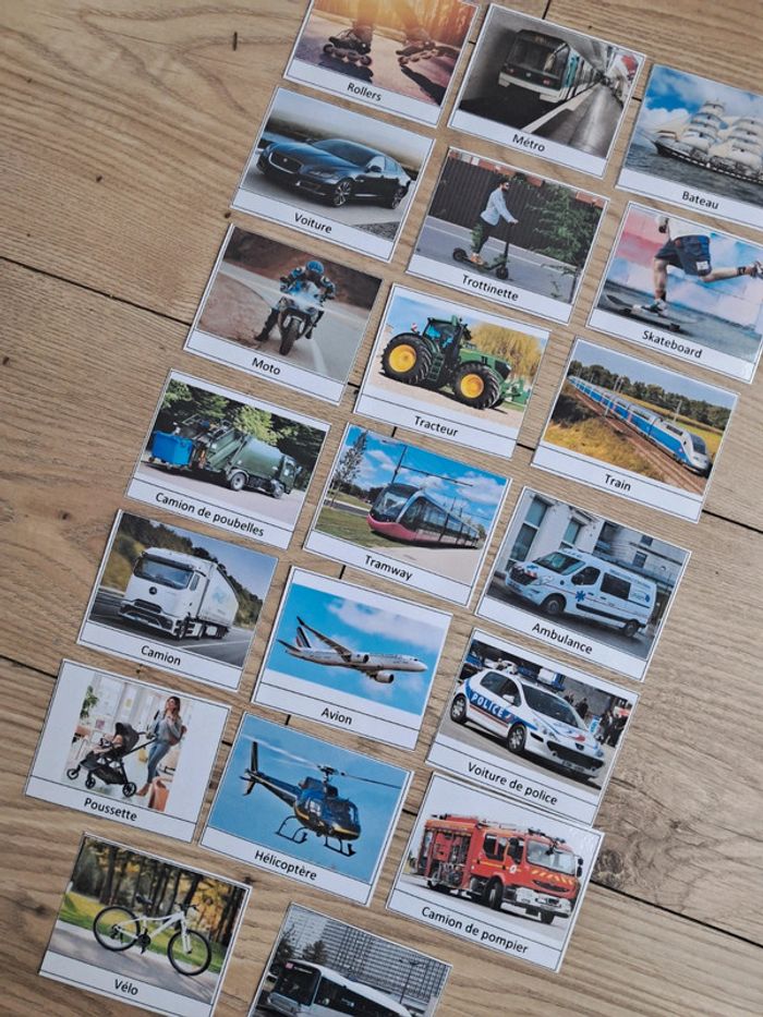 Cartes nomenclature moyens de transport - photo numéro 2