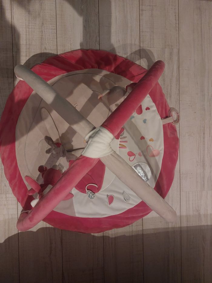 Tapis d'éveil Noukie's arche rose - photo numéro 3