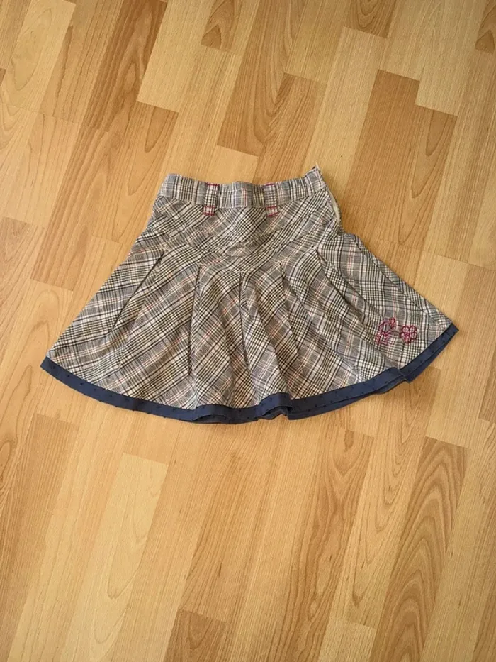 Jupe Plissée Sergent Major - Carreaux Écossais - Taille 4 ans- Très Bon État - photo numéro 3