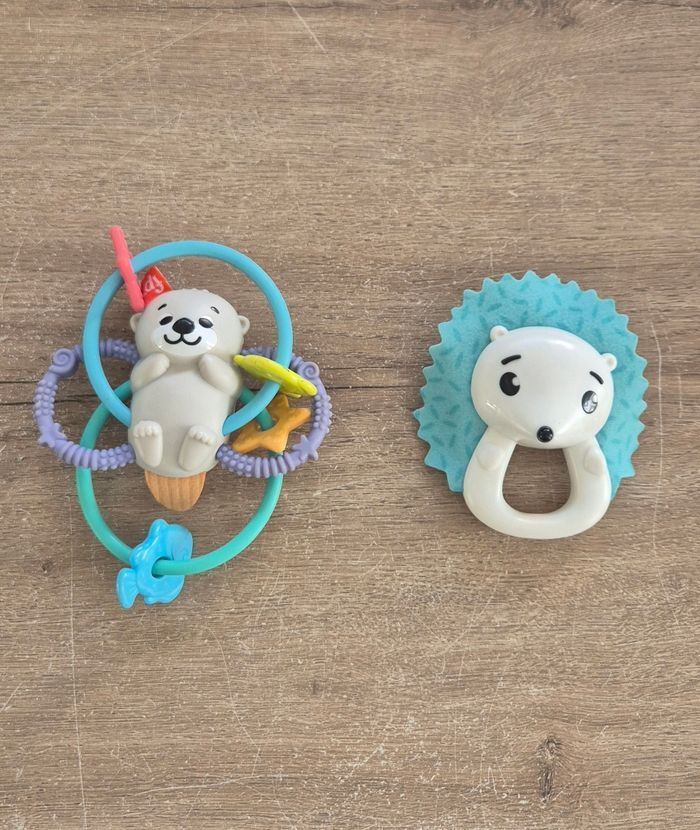 Lot hochets Fisher Price