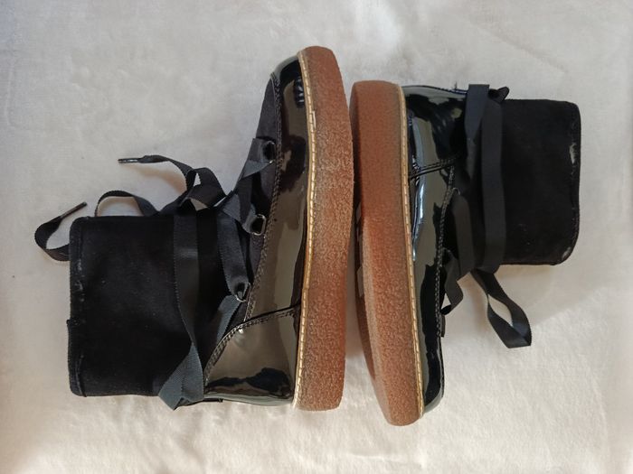 À saisir : neuves , bottines jamais mises , " camaïeu" , taille 36 ! ! - photo numéro 2