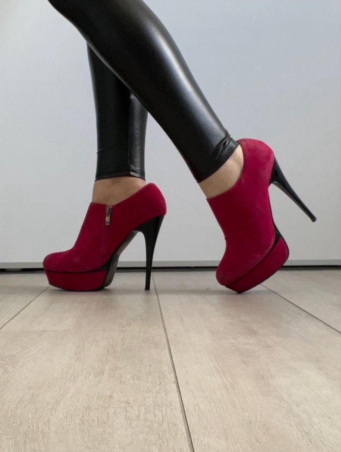 Bottines talons hauts