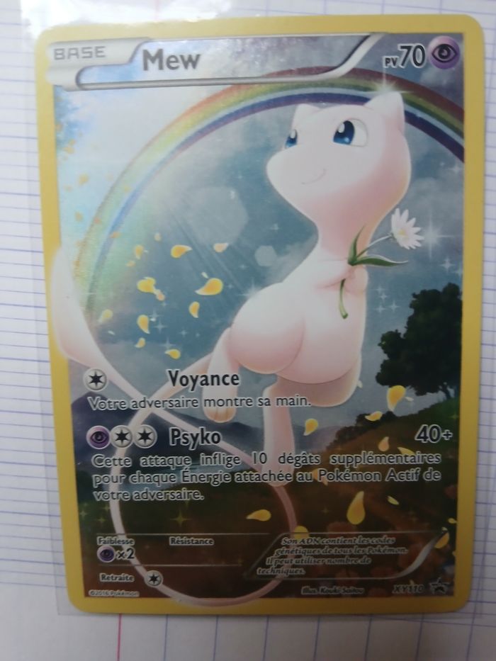 Carte pokemon xy pikachu mew - photo numéro 3