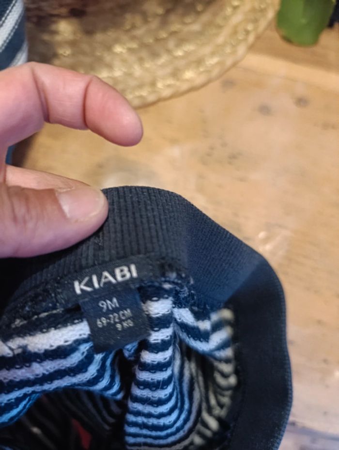 Lot 2 shorts Kiabi 9 mois - photo numéro 2