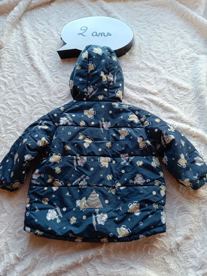 Blouse manteau doudoune avec capuche ski Mixte 2 ans - photo numéro 11