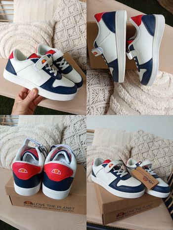 Paire de baskets / sneakers à scratch Ellesse pointure 33 neuves avec étiquettes