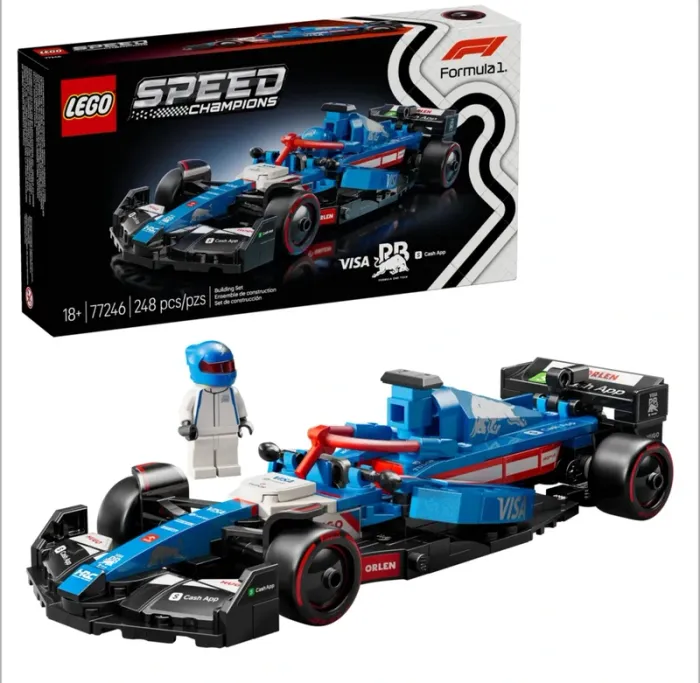 Affiche (25x25 cm) Lego Speed Champions F1 - Visa Cash App RB - photo numéro 5