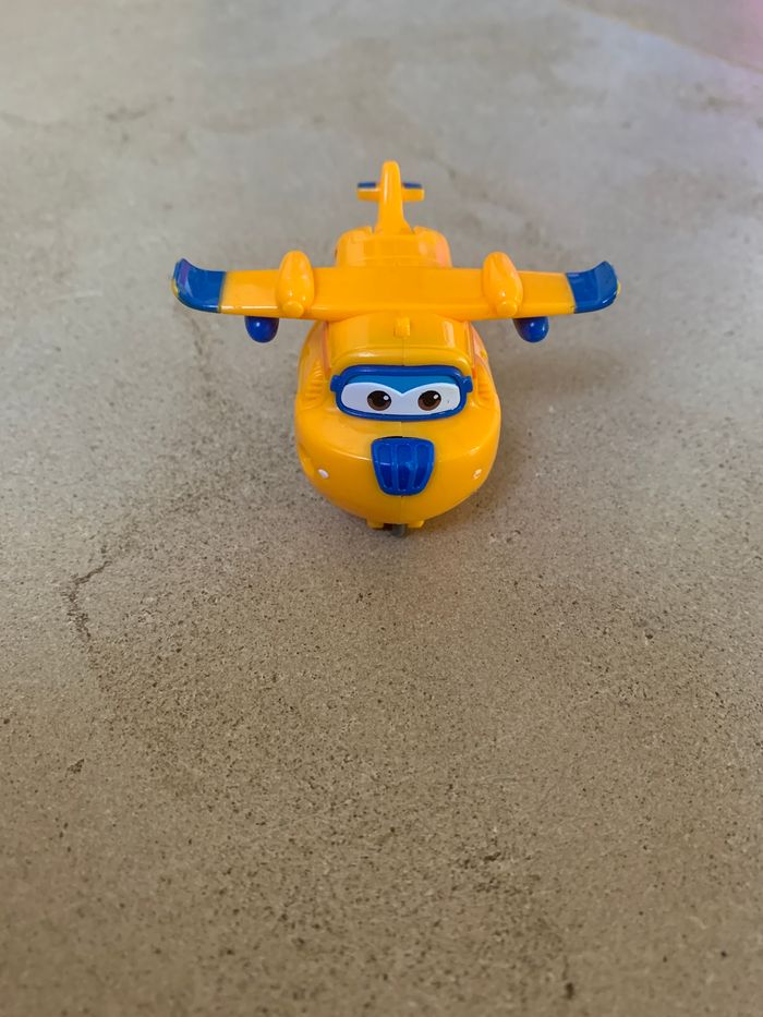 Mini figurine super wings donnie articulée transformable - photo numéro 2
