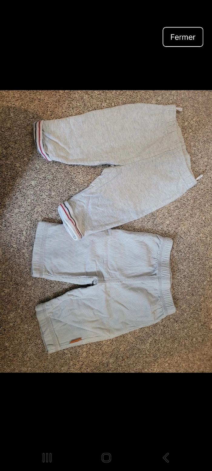 2pantalons 3mois