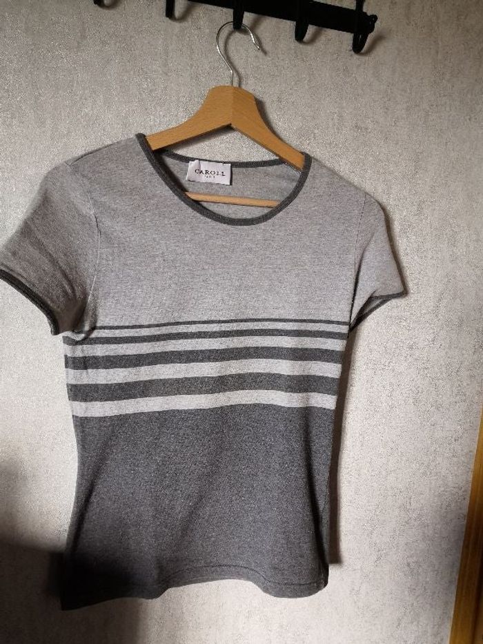 tee-shirt gris