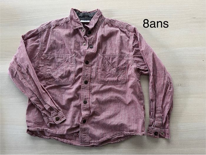 Chemise 8ans petit bateau