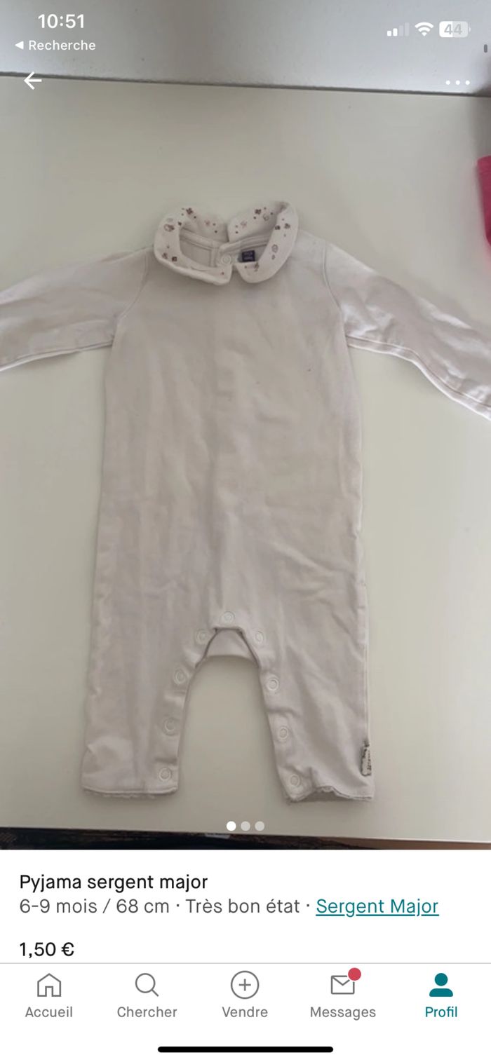 Pyjama sergent major