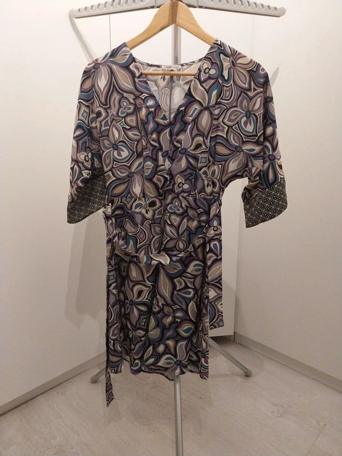 Robe manche courte