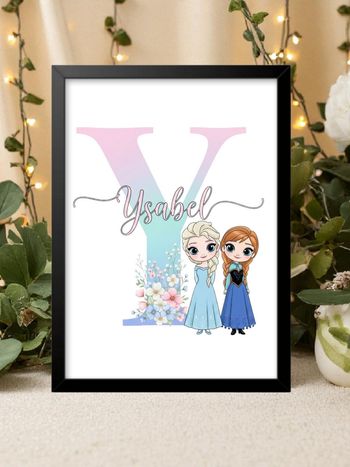 Cadre prénom personnalisé