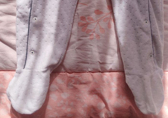 Pyjama / grenouillère velours bébé mixte TAO 23 mois - photo numéro 4