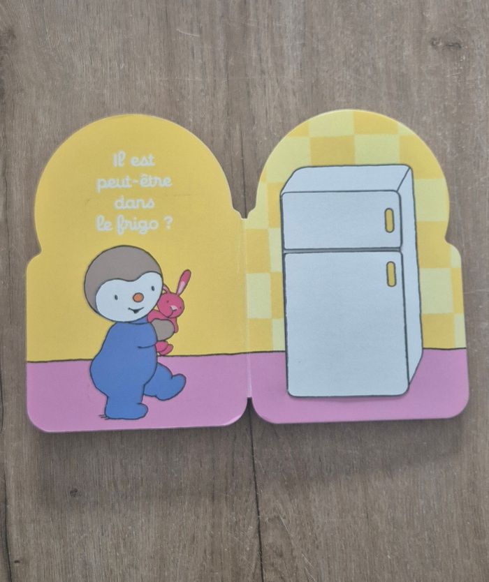 Livre Bébé T'choupi Miam mon biberon - photo numéro 4