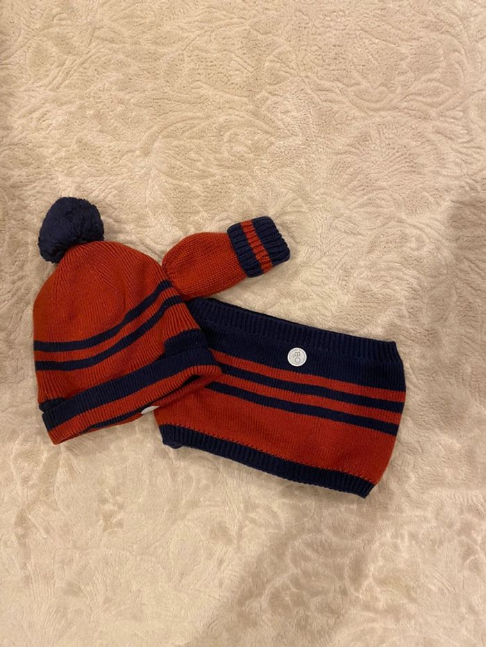 Bonnet Gants écharpe bébé