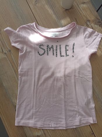 T-shirt fille manches courtes