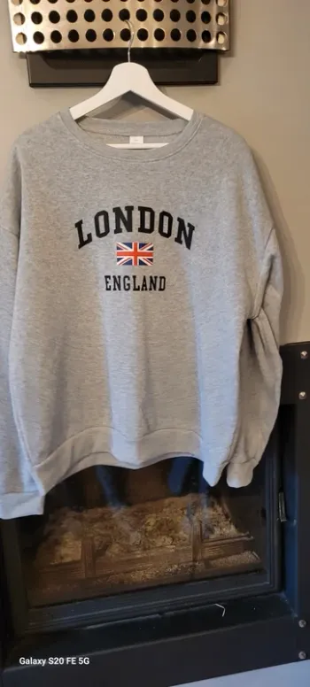 Sweat shirt London Gris