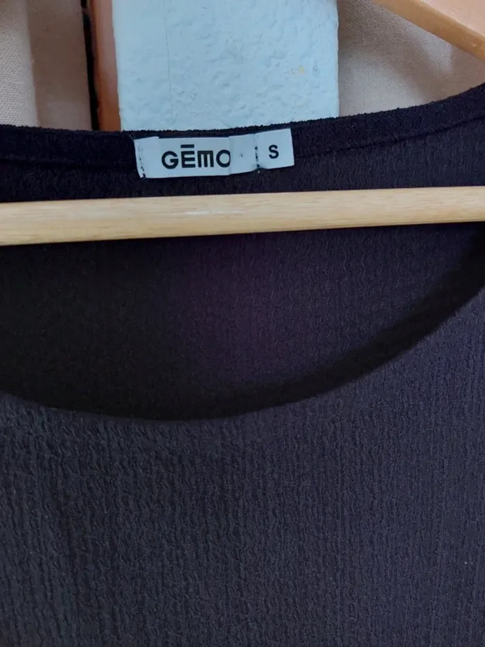 Blouse noire manches 3/4 - photo numéro 4
