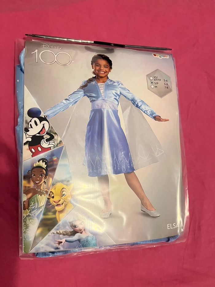 Deguisement Disney Elsa 5-6 ans