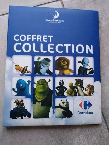 Collector de cartes Carrefour Shrek, Kung fu panda