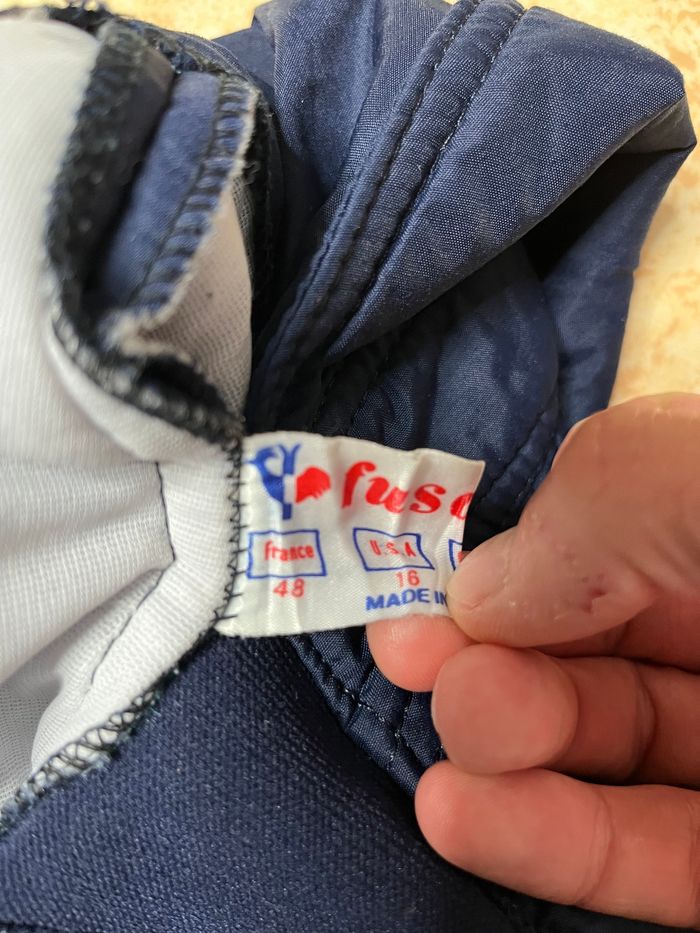 Bas de combinaison de ski homme M Fusalp bleu en très bon état général - photo numéro 6