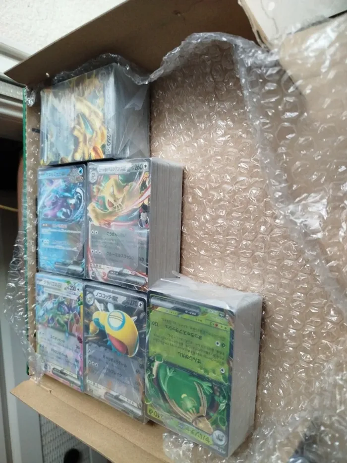 Lot de 100 cartes pokemon ex neuves japonaises - photo numéro 2