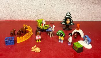 Paysage de Noël playmobil 123
