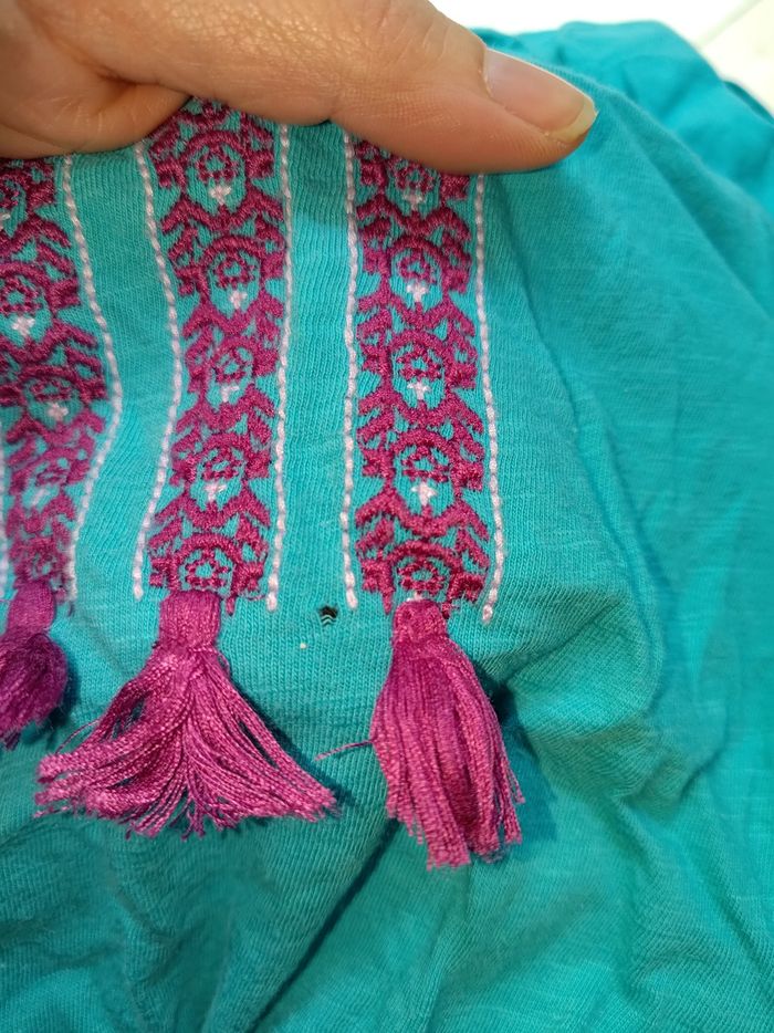 Robe turquoise - photo numéro 2