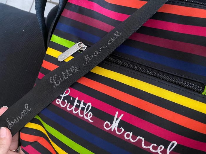 Sacoche rayée Little Marcel - photo numéro 7