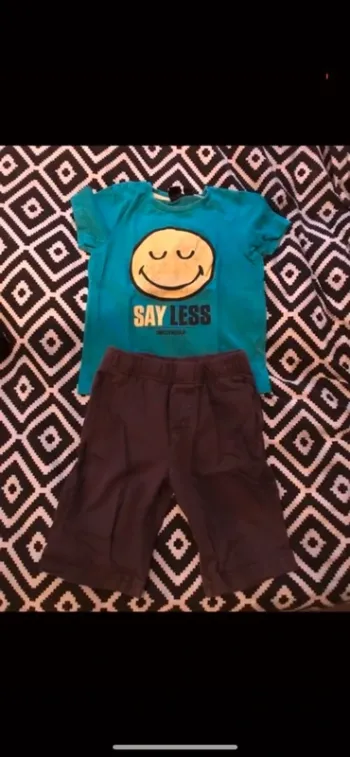 Pyjama smiley taille 4 ans