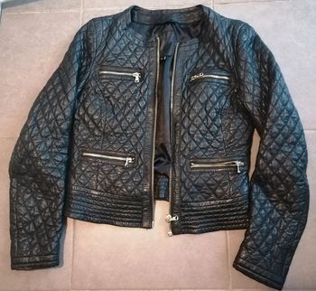 Veste en cuir