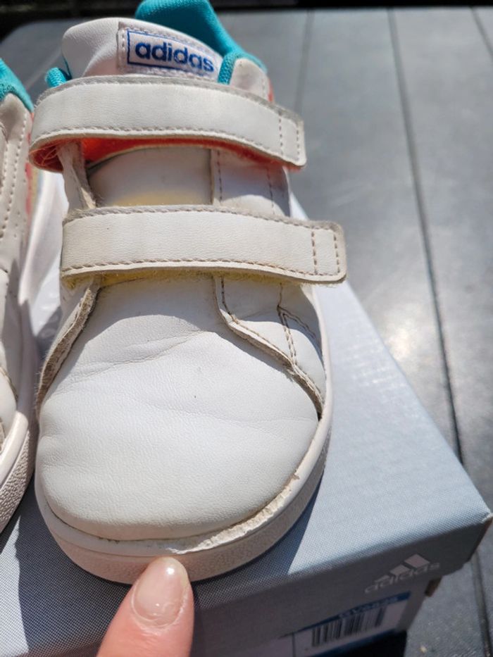 Adidas advantage arc en ciel taille 27 - photo numéro 3