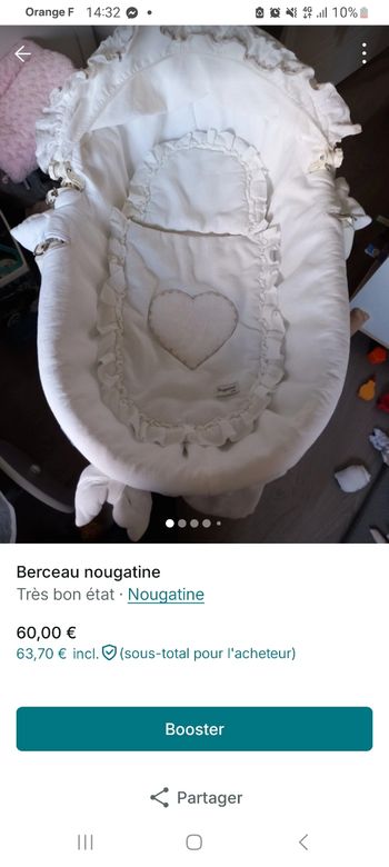 Berceau nougatine