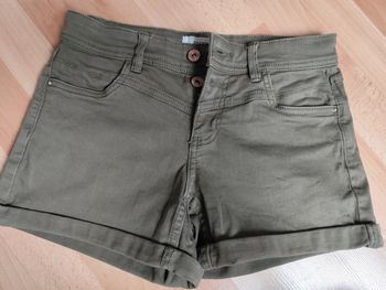 Short en jean kaki Promod taille 32