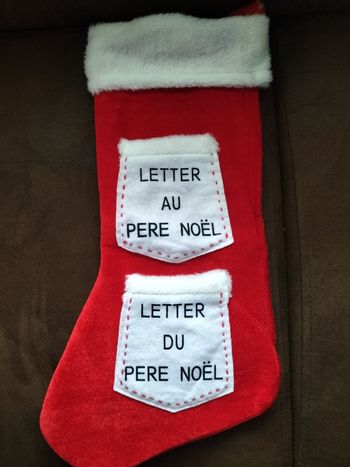 Chaussette de noel