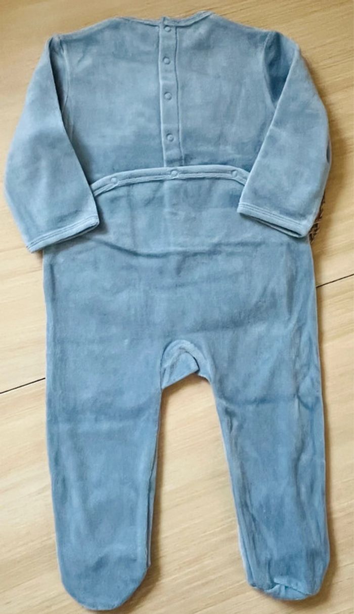 Lot 3 pyjamas dors-bien velours Kiabi - photo numéro 7