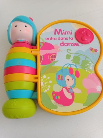 Mimi entre dans la danse livre interactif Ouap's